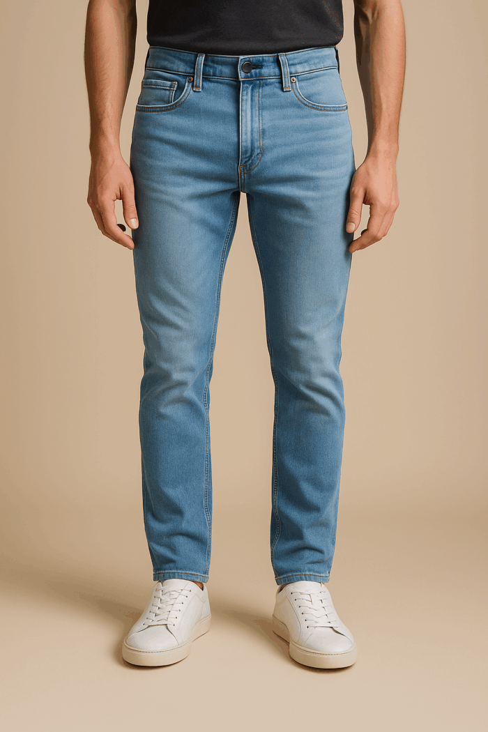 Light blue, regular -fit jeans