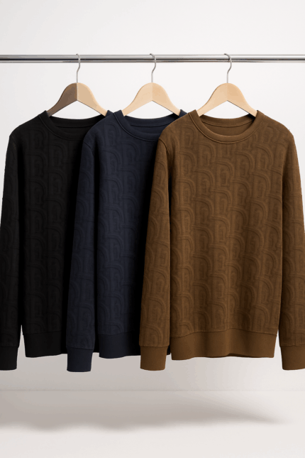 Brown crewneck shirt