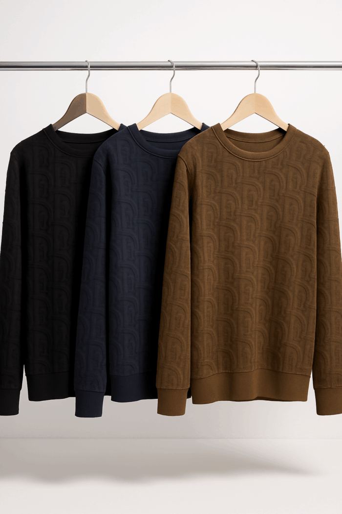 Brown crewneck shirt 