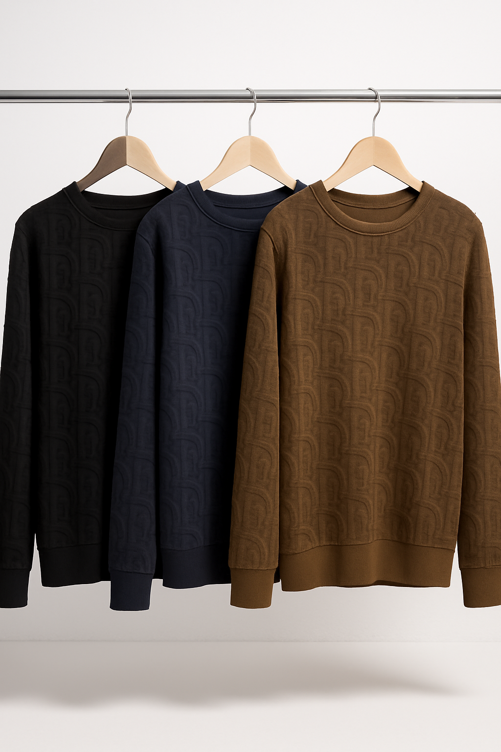 Brown crewneck shirt 