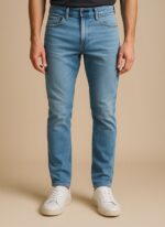 Light blue, regular -fit jeans