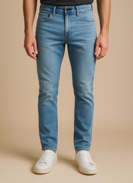 Light blue, regular -fit jeans
