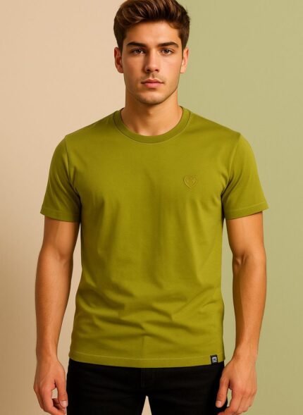 Men’s Plain Crew Neck Cotton T-Shirts
