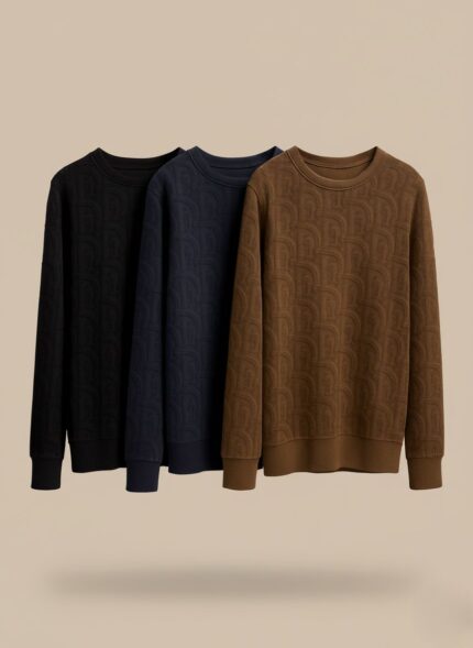 Brown-Crewneck-Shirt