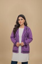 Purple Knitted Cardigan/Sweater - Image 2