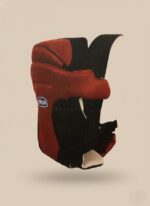 Chicco UltraSoft Infant Baby Carrier navy grey ergonomic breathable front view