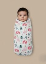 Soft Fleece Baby Swaddle Blanket