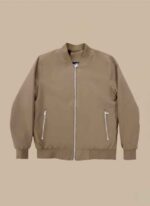 Men's Lightweight Zip-Up Bomber Jacket - Image 4