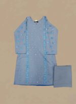 Hand Paint 2 PC Cotton Suit - Image 2