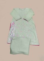 Hand Painted Cotton Suit Pakistan - Premium 2 Piece Set - Image 2