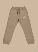 Men Navy Blue Winter Joggers Pakistan - Premium Fleece - Image 5