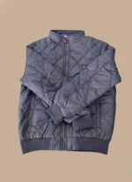 Tommy Hilfiger Men's Grey Diamond Quilted Jacket - Image 2