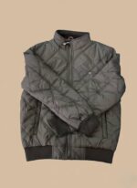 Tommy Hilfiger Men's Grey Diamond Quilted Jacket - Image 3