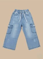 Buy Boys Wide Leg Cargo Jeans | Gelani Winter Wear - Image 2