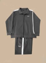 Gelani’s Tracksuit for Men – Black Dry Fit Winter Wear - Image 4