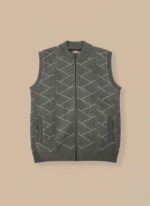 Gelani's DARK GRAY sweater for men – Winter Woolen - Image 3