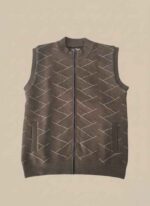 Gelani's DARK GRAY sweater for men – Winter Woolen - Image 2