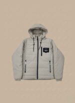 Gelani's parachute jacket for men – Light Beige Winter - Image 5