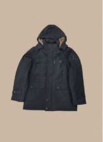 Premium fleece jacket for men in Brown | Winter - Image 4