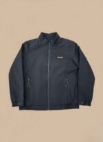 Black Jacket for Men  Winter Parachute Jacket - Image 3