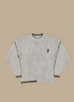 kid boy Waffle Knit Sweater - - Image 3