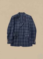Dark Blue Dress Coat for Men | Gelani’s Wool Coat - Image 5