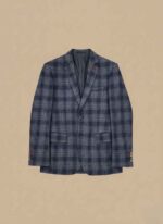 Dark Blue Dress Coat for Men | Gelani’s Wool Coat - Image 4
