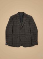 Dark Blue Dress Coat for Men | Gelani’s Wool Coat - Image 3