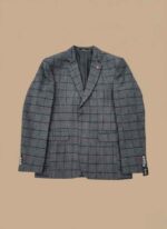 Dark Blue Dress Coat for Men | Gelani’s Wool Coat - Image 2