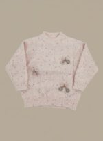 Cozy Pink Knitted Sweater - Image 3