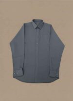 Men Charcoal Formal Shirt | - Image 2