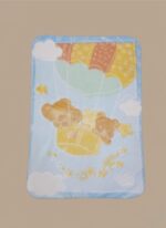 Ultra-Soft Teddy Bear Hot Air Balloon Baby Blanket – Plush Nursery Wrap - Image 2