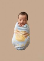 Ultra-Soft Teddy Bear Hot Air Balloon Baby Blanket – Plush Nursery Wrap