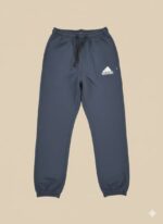 Kids Off White Terry Trousers in Pakistan | Winter Collection - Image 4