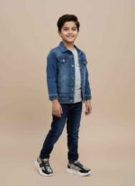 Kids designer sneakers with monogram print and red green stripe Side view of children's fashion sneakers with thick white soles Pair of beige and black kids sneakers for casual wear Durable rubber sole detail on kids designer footwear Stylish lace-up sneakers for kids in Pakistan market Kids Designer Sneakers in Pakistan