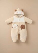 baby romper Pakistan - Warm Winter Fleece Romper for Babies - Image 2