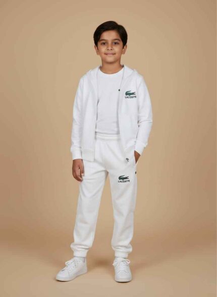 Kids-white-terry-winter-trousers-front-viewClose-up-of-soft-white-terry-fabric-textureKids-jogger-pants-with-ribbed-ankle-cuffs-whiteWarm-winter-trousers-for-kids-in-pakistan-white-colorElasticated-waistband-detail-of-kids-winter-trousersKids White Terry Winter Trousers in Pakistan