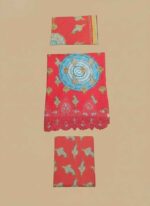 3pc unstitched khaddar suit for women | Tana Bana - Image 2